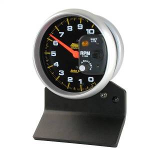 AutoMeter GAUGE TACH 5in. 10K RPM W/SHIFT-LITE 2/4 CYLINDER BLACK PRO-CYCLE - 19208