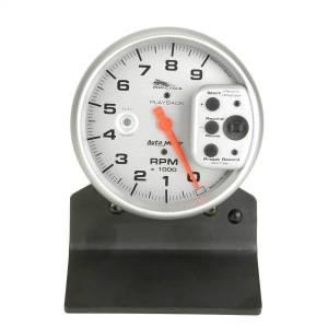Autometer - AutoMeter GAUGE TACH 5in. 9K RPM PEDESTAL W/RPM PLAYBACK SILVER PRO-CYCLE - 19264 - Image 2