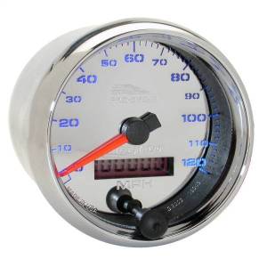 Autometer - AutoMeter GAUGE SPEEDO 2 5/8in. 120 MPH ELEC CHROME PRO-CYCLE - 19342 - Image 2