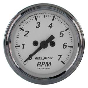 AutoMeter GAUGE TACHOMETER 2 1/16in. 7K RPM IN-DASH AMERICAN PLATINUM - 1994