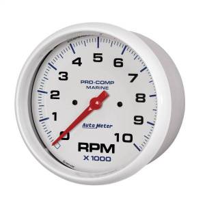 Autometer - AutoMeter GAUGE TACHOMETER 5in. 10K RPM MARINE WHITE - 200801 - Image 2