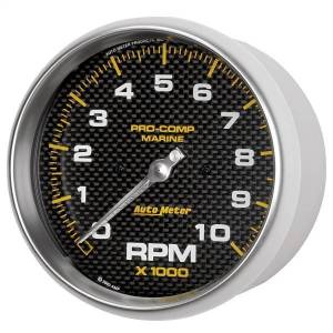 Autometer - AutoMeter GAUGE TACHOMETER 5in. 10K RPM MARINE CARBON FIBER - 200801-40 - Image 2