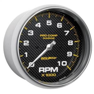 Autometer - AutoMeter GAUGE TACHOMETER 5in. 10K RPM MARINE CARBON FIBER - 200801-40 - Image 3