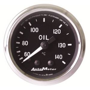 AutoMeter GAUGE OIL TEMP 2 1/16in. 60-140deg.C MECHANICAL COBRA - 201008