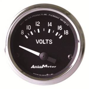 AutoMeter GAUGE VOLTMETER 2 1/16in. 18V ELECTRIC COBRA - 201009