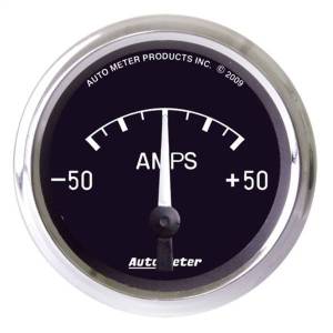 AutoMeter GAUGE AMMETER 2 1/16in. 50A ELECTRIC COBRA - 201012
