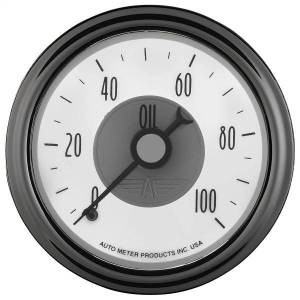 Autometer - AutoMeter GAUGE OIL PRESS 2 1/16in. 100PSI MECH PRESTIGE PEARL - 2023 - Image 6