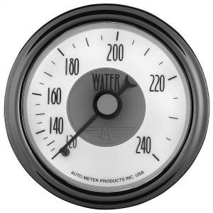 Autometer - AutoMeter GAUGE WATER TEMP 2 1/16in. 240deg.F MECH PRESTIGE PEARL - 2031 - Image 6