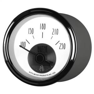 Autometer - AutoMeter GAUGE WATER TEMP 2 1/16in. 250deg.F ELEC PRESTIGE PEARL - 2039 - Image 3