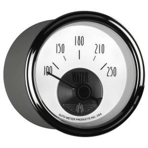 Autometer - AutoMeter GAUGE WATER TEMP 2 1/16in. 250deg.F ELEC PRESTIGE PEARL - 2039 - Image 5