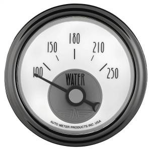 Autometer - AutoMeter GAUGE WATER TEMP 2 1/16in. 250deg.F ELEC PRESTIGE PEARL - 2039 - Image 6