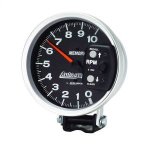 AutoMeter GAUGE TACHOMETER 5in. 10K RPM PEDESTAL W/PEAK MEMORY BLACK AUTO GAGE - 233902