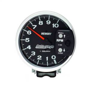 Autometer - AutoMeter GAUGE TACHOMETER 5in. 10K RPM PEDESTAL W/PEAK MEMORY BLACK AUTO GAGE - 233902 - Image 3