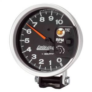 Autometer - AutoMeter GAUGE TACHOMETER 5in. 10K RPM PEDESTAL W/INT. SHIFT LIGHT BLACK AUTO GAGE - 233903 - Image 2