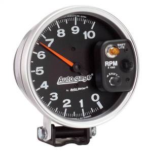 Autometer - AutoMeter GAUGE TACHOMETER 5in. 10K RPM PEDESTAL W/INT. SHIFT LIGHT BLACK AUTO GAGE - 233903 - Image 3