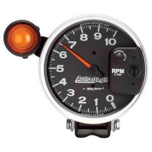 AutoMeter GAUGE TACHOMETER 5in. 10K RPM PEDESTAL W/EXT. SHIFT-LITE BLACK AUTO GAGE - 233904