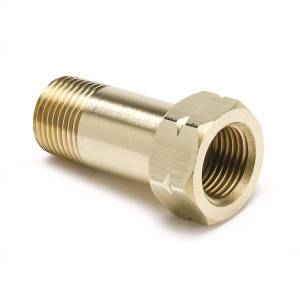 AutoMeter FITTING ADAPTER 3/8in. NPT MALE EXTENSION BRASS FOR AUTO GAGE MECH. TEMP. - 2373