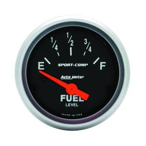 AutoMeter GAUGE FUEL LEVEL 2 1/16in. 240OE TO 33OF ELEC SPORT-COMP - 3316