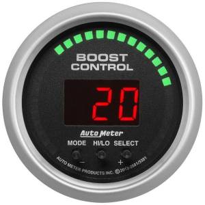 AutoMeter GAUGE BOOST CONTROLLER 2 1/16in. 30INHG-30PSI INCL. SOLENOID DIGITAL SC - 3381