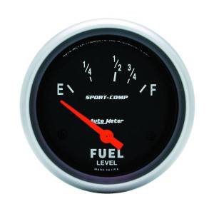 AutoMeter GAUGE FUEL LEVEL 2 5/8in. 16OE TO 158OF ELEC SPORT-COMP - 3518
