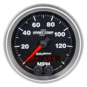 AutoMeter GAUGE SPEEDOMETER 3 3/8in. 140MPH GPS SPORT-COMP II - 3680