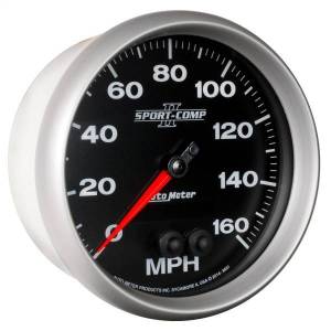 Autometer - AutoMeter GAUGE SPEEDOMETER 5in. 160MPH GPS SPORT-COMP II - 3681 - Image 4