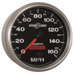 Autometer - AutoMeter GAUGE SPEEDOMETER 5in. 160MPH ELEC. PROGRAMMABLE SPORT-COMP II - 3689 - Image 4