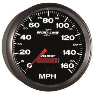 Autometer - AutoMeter GAUGE SPEEDOMETER 5in. 160MPH ELEC. PROGRAMMABLE SPORT-COMP II - 3689 - Image 5