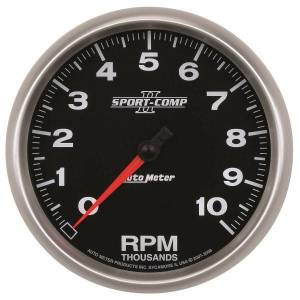 AutoMeter GAUGE TACHOMETER 5in. 10K RPM IN-DASH SPORT-COMP II - 3698