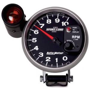 AutoMeter GAUGE TACHOMETER 5in. 10K RPM PEDESTAL W/EXT. SHIFT-LITE SPORT-COMP II - 3699