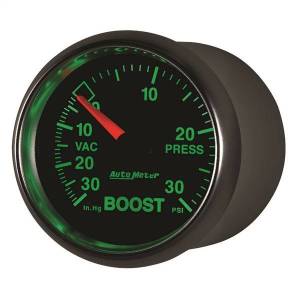 Autometer - AutoMeter GAUGE VAC/BOOST 2 1/16in. 30INHG-30PSI MECHANICAL GS - 3803 - Image 2