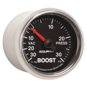 Autometer - AutoMeter GAUGE VAC/BOOST 2 1/16in. 30INHG-30PSI MECHANICAL GS - 3803 - Image 3