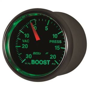 Autometer - AutoMeter GAUGE VAC/BOOST 2 1/16in. 30INHG-20PSI MECHANICAL GS - 3807 - Image 3