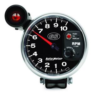 AutoMeter GAUGE TACHOMETER 5in. 10K RPM PEDESTAL W/EXT. SHIFT-LITE GS - 3899