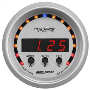 AutoMeter GAUGE PERFORM METER 2 1/16in. 1/4 MILE/HP/0-60/60-0/G FORCES DIGITAL UL - 4380