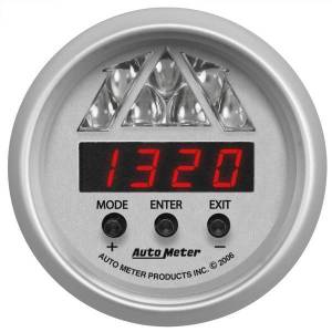 AutoMeter GAUGE TACHOMETER DIGITAL RPM W/LED SHIFT LIGHT ULTRA-LITE - 4387