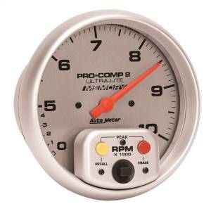 Autometer - AutoMeter GAUGE TACH 5in. 10K RPM IN-DASH DUAL RANGE W/PEAK MEMORY ULTRA-LITE - 4499 - Image 3