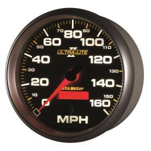 Autometer - AutoMeter GAUGE SPEEDOMETER 5in. 160MPH ELEC. PROGRAMMABLE ULTRA-LITE II - 4989 - Image 3