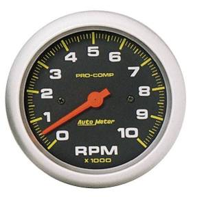 AutoMeter GAUGE TACHOMETER 3 3/8in. 10K RPM IN-DASH PRO-COMP - 5161