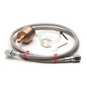 AutoMeter FUELP ISOLATOR KIT FOR 100PSI GA BRASS INCL. 4FT. #4 BRAIDED STAINLESS LINE - 5282