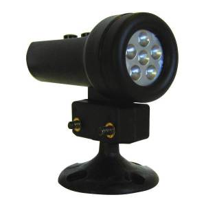 AutoMeter SHIFT LIGHT 5 RED LED BLACK INCL. PEDESTAL MOUNT FOR RACE USE ONLY - 5321