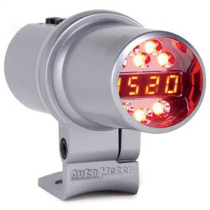 Autometer - AutoMeter SHIFT LIGHT DIGITAL W/MULTI-COLOR LED SILVER PEDESTAL MOUNT DPSS LEVEL 2 - 5349 - Image 2