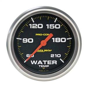 AutoMeter GAUGE LOW WATER TEMP 2 5/8in. 60-210deg.F DIGITAL STEPPER MOTOR PRO-COMP - 5469