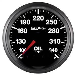 Autometer - AutoMeter GAUGE OIL TEMP 2 1/16in. 340deg.F STEPPER MTR W/PK/WRN ELITE W/O PRO-CONTR - 5640-05702 - Image 3