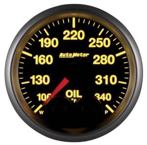 Autometer - AutoMeter GAUGE OIL TEMP 2 1/16in. 340deg.F STEPPER MTR W/PK/WRN ELITE W/O PRO-CONTR - 5640-05702 - Image 4