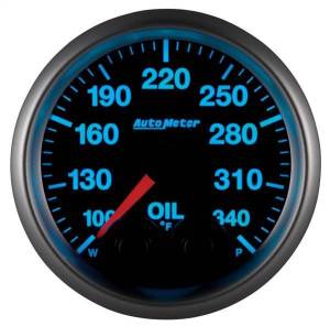 Autometer - AutoMeter GAUGE OIL TEMP 2 1/16in. 340deg.F STEPPER MTR W/PK/WRN ELITE W/O PRO-CONTR - 5640-05702 - Image 5