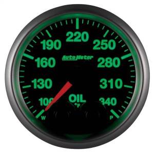 Autometer - AutoMeter GAUGE OIL TEMP 2 1/16in. 340deg.F STEPPER MTR W/PK/WRN ELITE W/O PRO-CONTR - 5640-05702 - Image 6