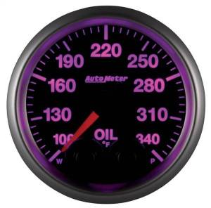 Autometer - AutoMeter GAUGE OIL TEMP 2 1/16in. 340deg.F STEPPER MTR W/PK/WRN ELITE W/O PRO-CONTR - 5640-05702 - Image 7