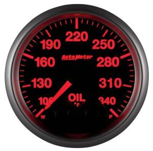Autometer - AutoMeter GAUGE OIL TEMP 2 1/16in. 340deg.F STEPPER MTR W/PK/WRN ELITE W/O PRO-CONTR - 5640-05702 - Image 8