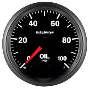 Autometer - AutoMeter GAUGE OIL PRESS 2 1/16in. 100PSI STPR MTR W/PK/WRN ELITE W/O PRO-CONTROL - 5652-05702 - Image 3